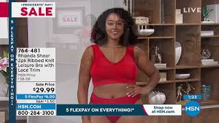 HSN | Rhonda Shear Intimates \& Loungewear 02.19.2022 - 02 PM