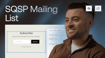 Link Your Newsletter to a Mailing List in Squarespace