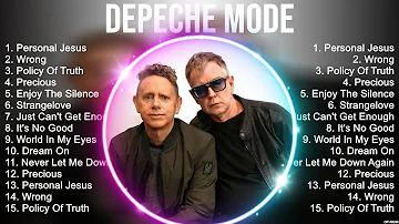 Depeche Mode Playlist Of All Songs ~ Depeche Mode Greatest Hits Full Album