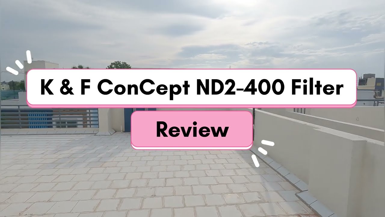 Wow! The wait is over - Variable ND Filter for GoPro | GoPro9 | K&F Concept | ND2-400 | Cinematic