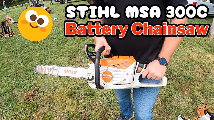 Stihl Mas 300 C Electric Chain Saw