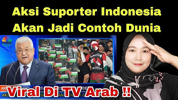 VIRAL DI TV ARAB, AKSI SUPORTER INDONESIA AKAN JADI CONTOH DUNIA‼️MALAYSIAN REACTION