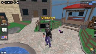 mm2 with the gang again, with two online friends