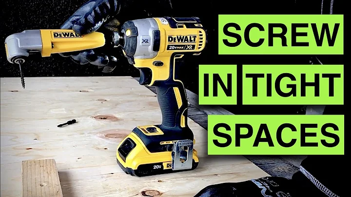 Dewalt Right Angle Adapter Attachment DWARA100 - REVIEW