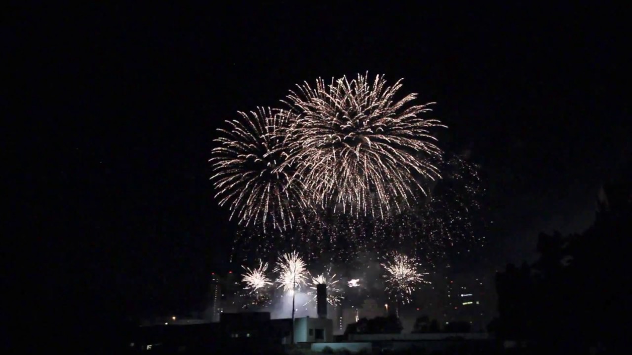 道新 Uhb 豊平川花火大会18 グランドフィナーレ Toyohiragawa Fireworks Sapporo Youtube