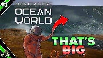 Terraforming Planet Just Got Harder! | Ocean World:Eden Crafters #1