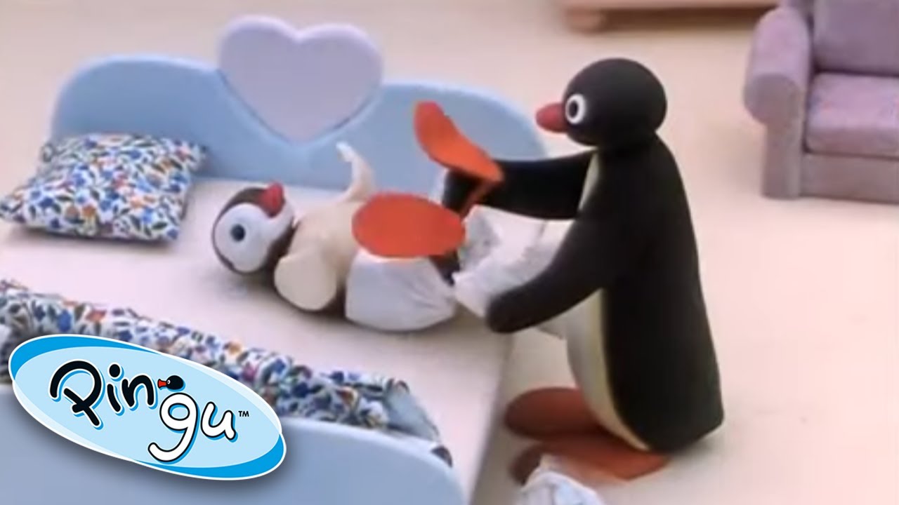 Pingu the Babysitter Pingu   Official Channel Cartoons For Kids