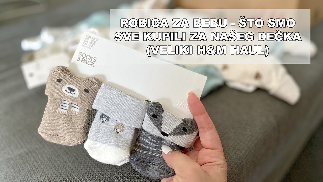 ROBICA ZA BEBU - VELIKI H&M HAUL - što smo kupili za našeg malog dečka