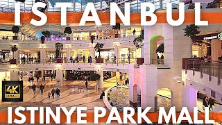 Istanbul Turkey Best Shopping malls Istinye Park 6 February 2023 Walking Tour | 4K UHD 60FPS