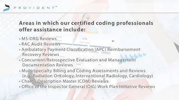 Healthcare Billing and Coding Compliance Solutions | ProvidentEdge.com