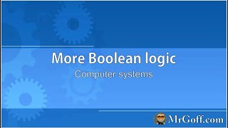 A level Computer Science: NOR and NAND logic gates