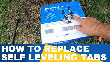 How to install self adjusting tabs on a boat