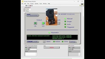 [LABVIEW] Thorlabs Kinesis Solenoid SH05 controlled by LABVIEW