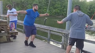 ANOTHER FUN FISHING  DANCING ❤  AFTERNOON AT OUR FAVORITE LAKE