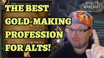 The Best Gold-Making Profession for Alts - Alchemy Transmutations - World of Warcraft Dragonflight