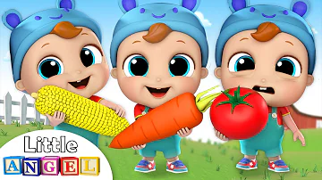 Yes Yes Vegetables | Nursery Rhymes and Kids Songs by Little Angel