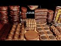 ASMR CHOCOLATE DESSERTS(TICO, MILKA, OREO, HANUTA, MARSHMELLO) チョコレートデザート Es krim MUKBANG