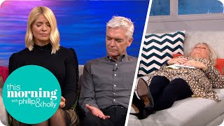 Alice Beer Falls Asleep During Live Meditation With Holly and Phil | This Morning