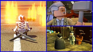 MY TOP 20 Easter Eggs, Secrets, References \& Hidden Details In LEGO Video Games