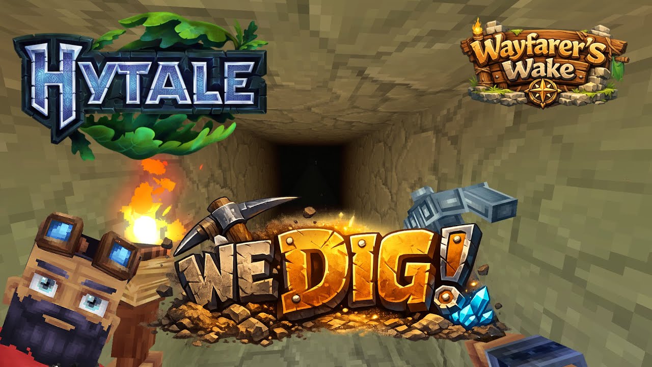 🔴[LIVE] HYTALE (UPDATE 2) - New Adventure! - We Dig!