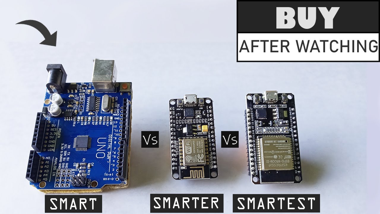 Difference between Arduino vs ESP 32