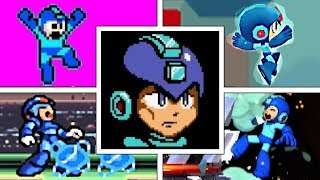 EVOLUTION OF MEGA MAN DEATHS & GAME OVER SCREENS (19872024)