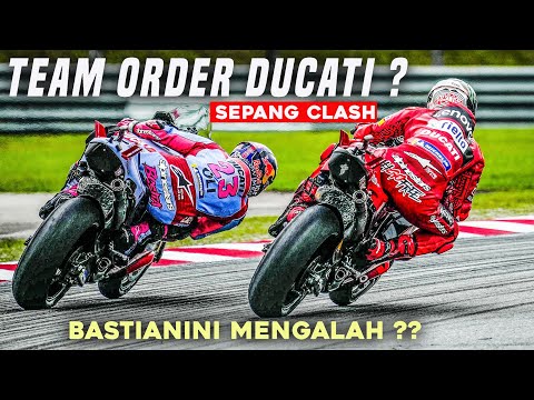 TANTANG BOS DUCATI ⁉️😱 BASTIANINI TIDAK PERDULI TEAM ORDER " AKU INGIN MENANG ‼️" SERUNYA