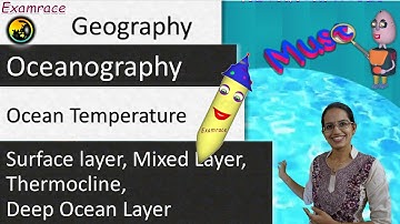 Explaining Ocean Temperature Variation in Depth using 3 Simple Concepts (Including Thermocline)