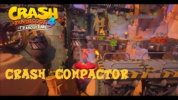Crash Bandicoot 4: Crash Compactor (All Boxes/Gems) No Deaths
