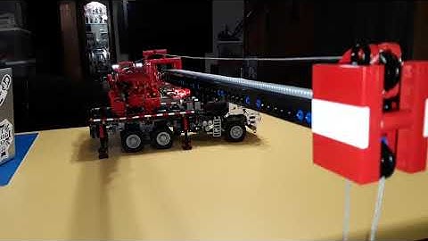 LEGO TECHNIC RC MOC Kamaz Crane Truck 💯%LEGO