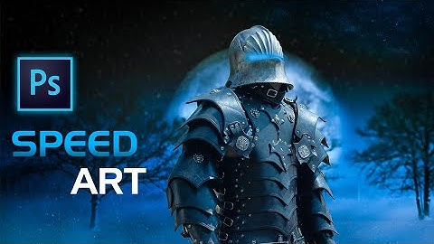 Samurai speed art / speed art / speedart / photoshop manipulation / photoshop speed art