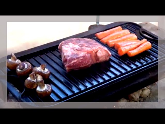 Lodge Pro-Grid Griddle Review - How to Grill Inside, FN Dish -  Behind-the-Scenes, Food Trends, and Best Recipes : Food Network