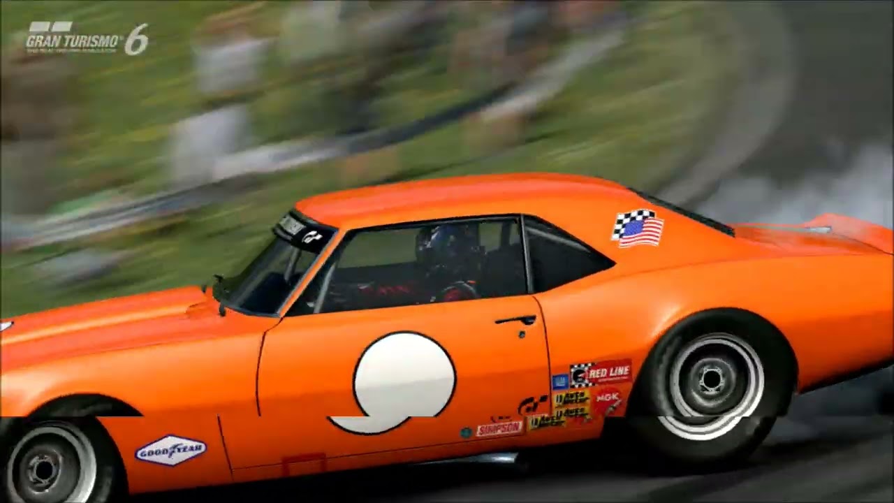 GT6 ドリフト シボレー カマロ Z28 レースカー 69 オータム・アイガー