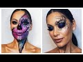 JEWEL SKULL &amp; SPIDER GLAM HALLOWEEN MAKEUP | Beauty&#39;s Big Sister