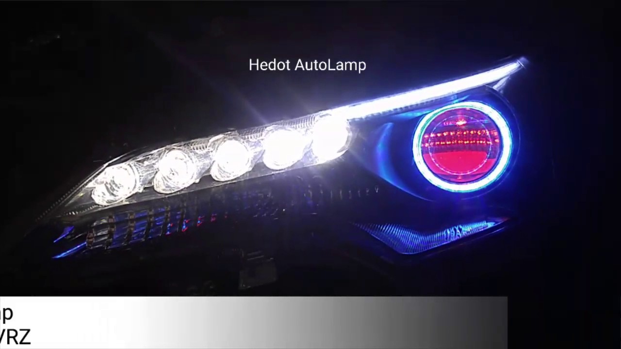 Toyota Fortuner VRZ DRL Lexus Style Hedot AutoLamp YouTube