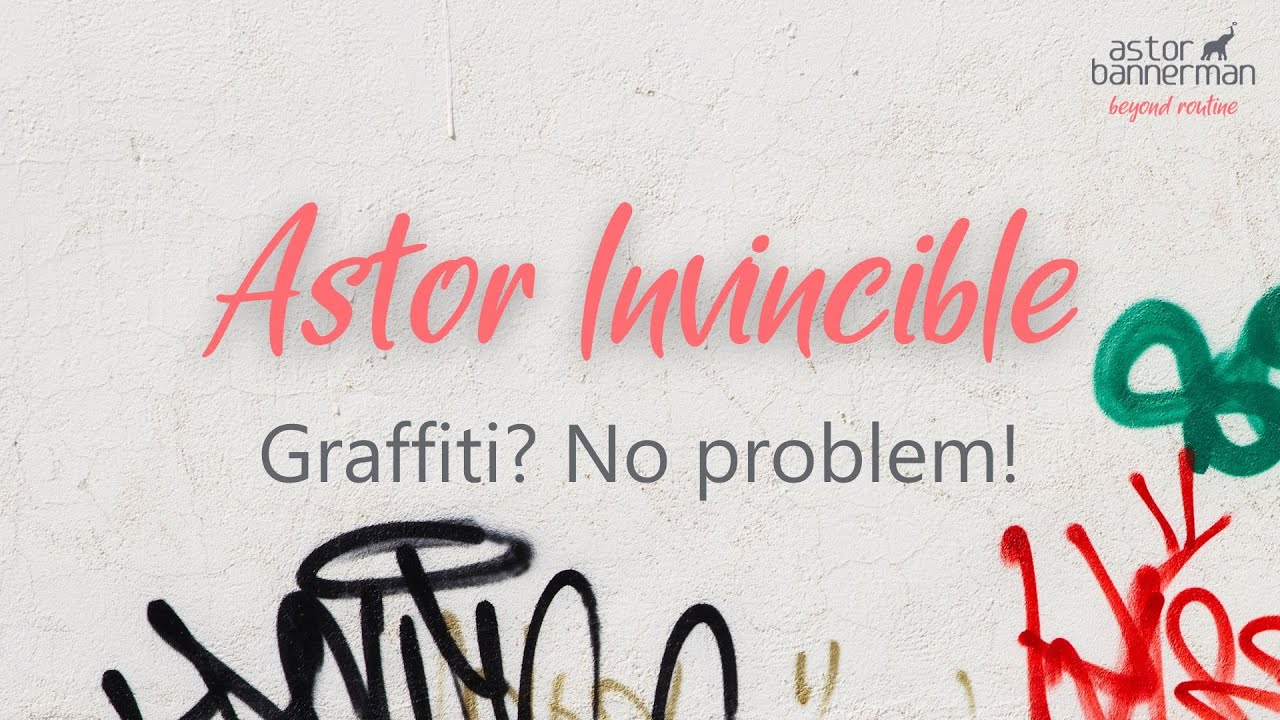 Astor Invincible Changing Table: Graffiti? No problem! - YouTube