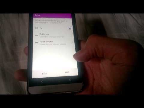 How to control your tv on HTC One