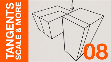 Perspective Drawing - 08: Tips: Tangents, POV Scale, Grounding