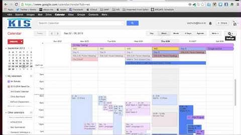 Sync Multiple Google Calendars with iPad or iOS Device