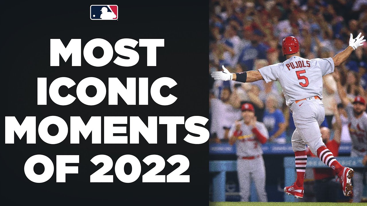What a season!! Relive the most iconic MLB moments of 2022! (Pujols