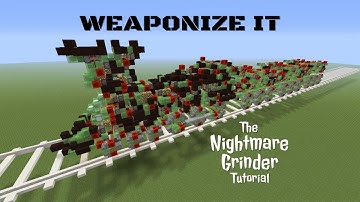Minecraft: Weaponizing The Nightmare Express | Weaponize It Tutorial | 1.15.2+