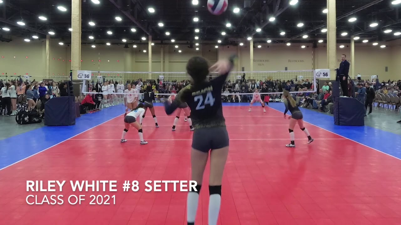 sports scholarships in australia for international students Riley White Setter #8 Setter Class of 2021