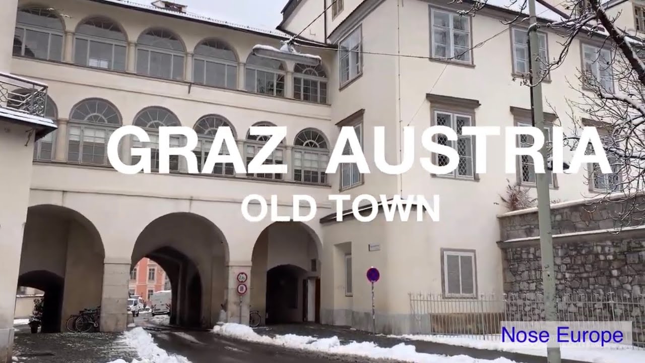 GRAZ AUSTRIA- OLD TOWN winter 2020