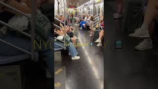 NYC: SUBWAY “F” TRAIN, Heading to Manhattan, Friday August 4, 2023 4:08pm🚆