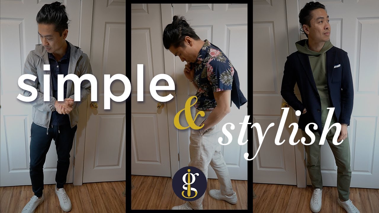 5 SPRING/SUMMER OUTFITS for Shorter Guys (Simple & Stylish Men's