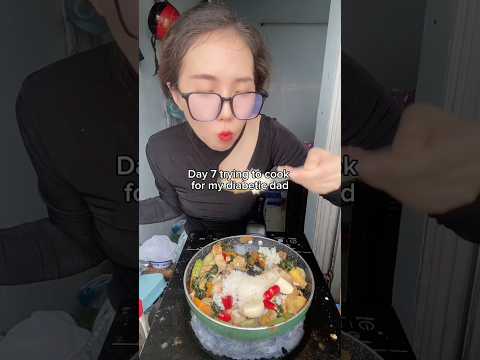 اليوم السابع أحاول الطبخ لوالدي المصاب بالسكري