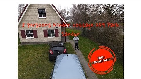 8 Persoons comfort kinder cottage nummer 259 met wasmachine en droger Centerparcs park Sandur