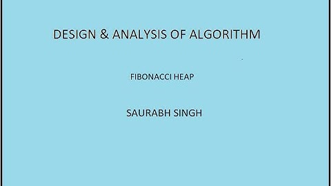 Fibonacci Heap-DAA