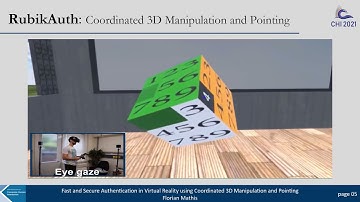 Fast and Secure Authentication in Virtual Reality using Coordinated 3D Manipulation and Pointing
