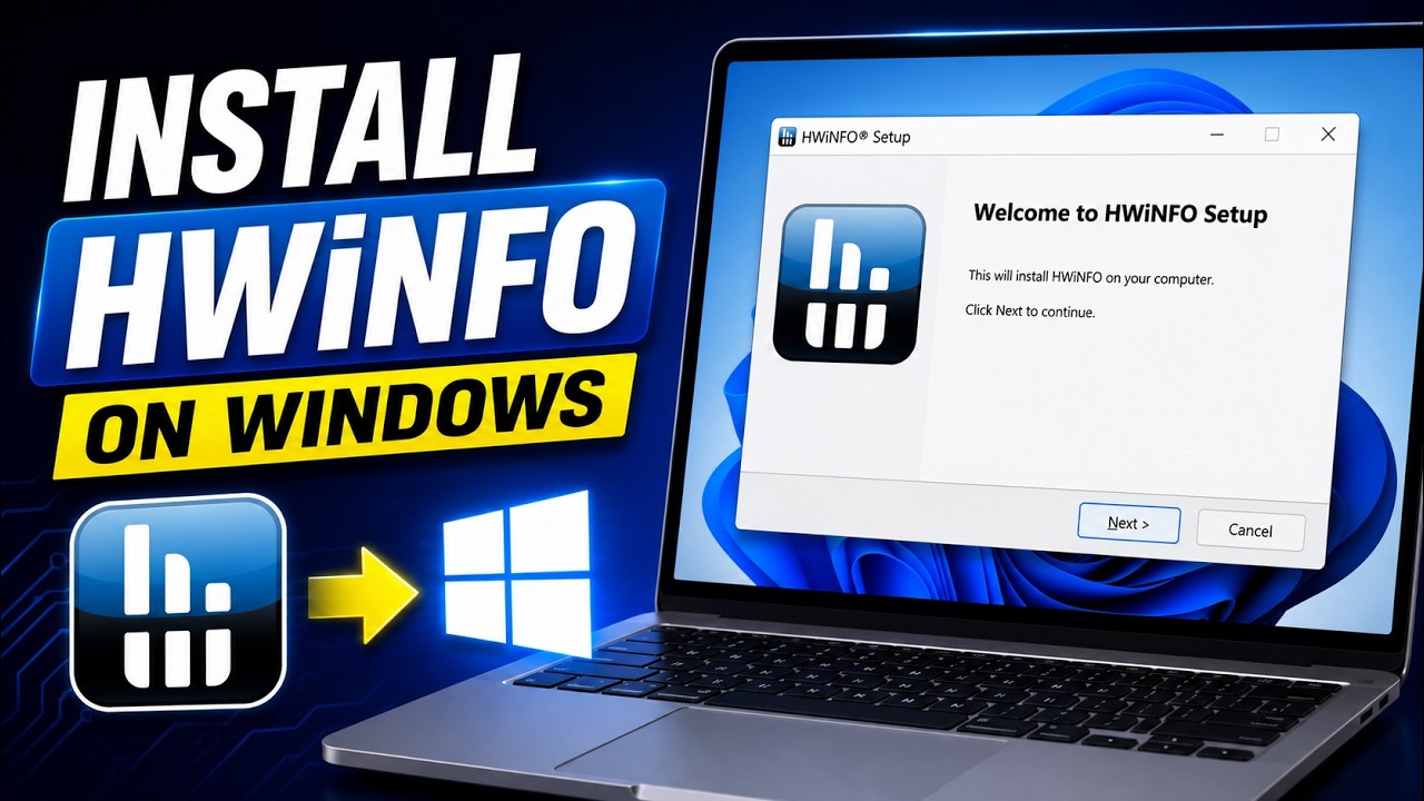 How To Install HWiNFO On Windows Computer - YouTube